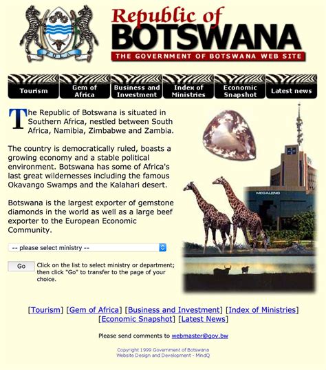 botswana government portal.
